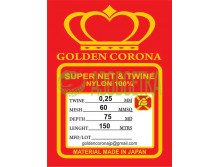 Полотно сетевое Golden Corona, 60х0,25х75х150
