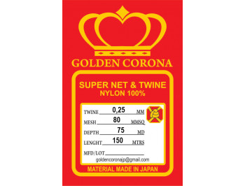 Полотно сетевое Golden Corona, 80х0,25х75х150
